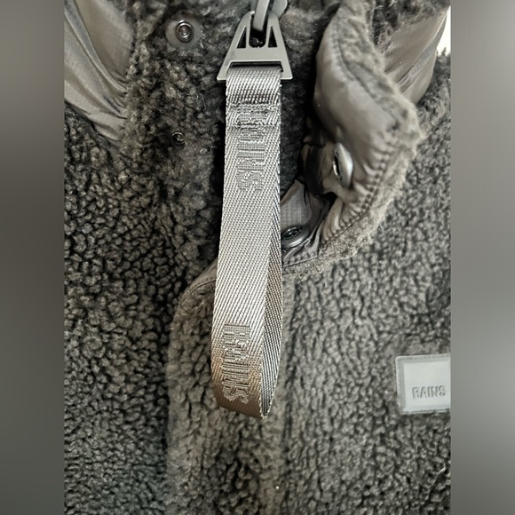 RAINS men’s fleece stylish jacket - Picture 6 of 7